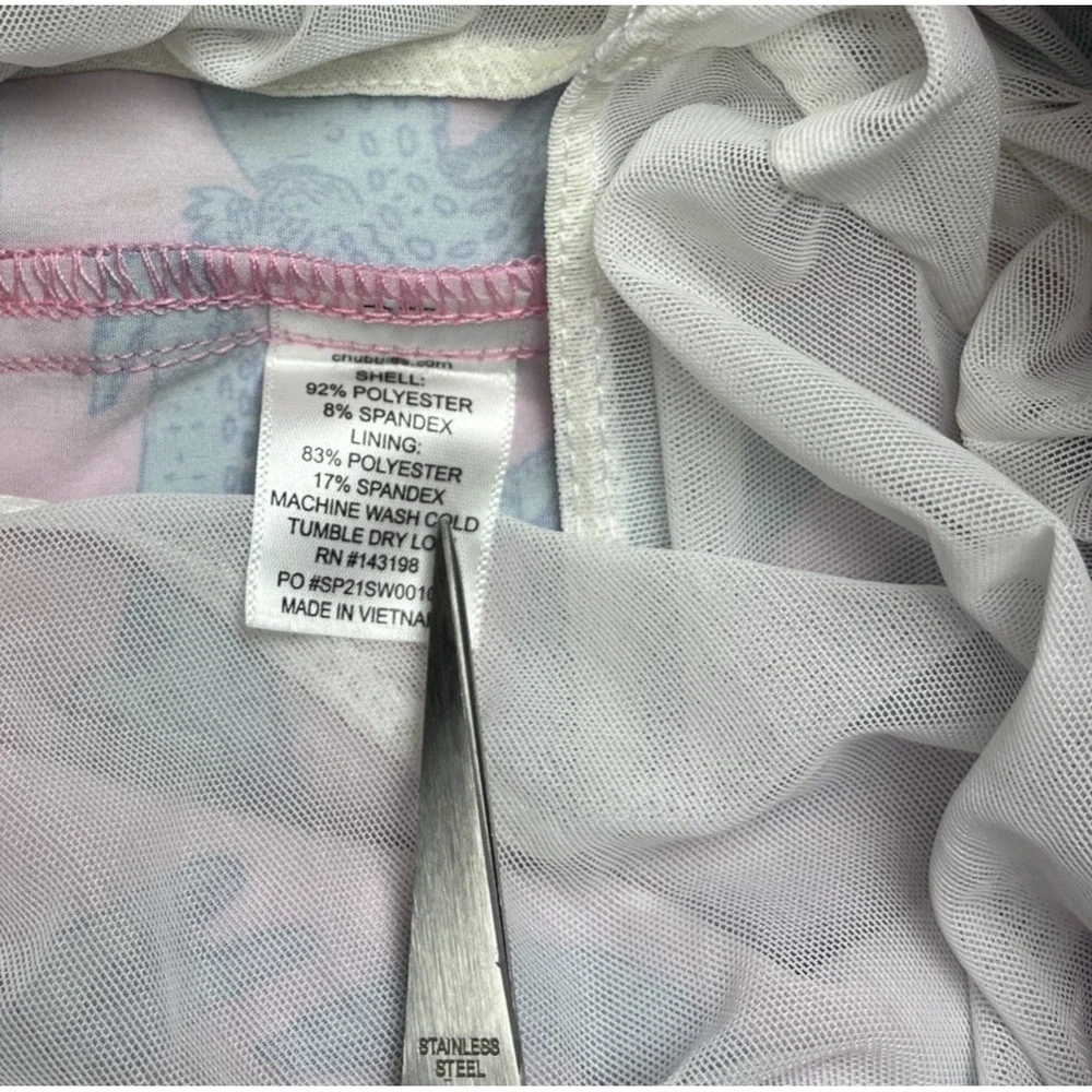 Chubbies Mens Glades Gators Swim Trunks Pink Shorts XL‎